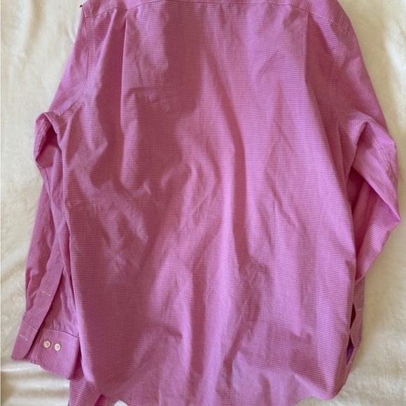 Lauren Ralph Lauren Pink Collared Shirt - Picture 2 of 4